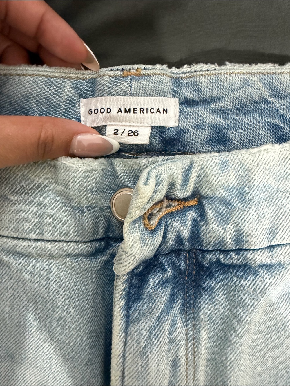 Good American Light Blue Jeans